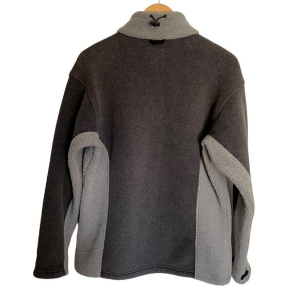 Jack Wolfskin Brown Polartec Fleece Full Zip Jacket Small - Picture 3 of 5